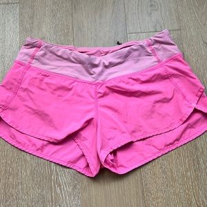 EUC Lululemon Speed Shorts - size 4